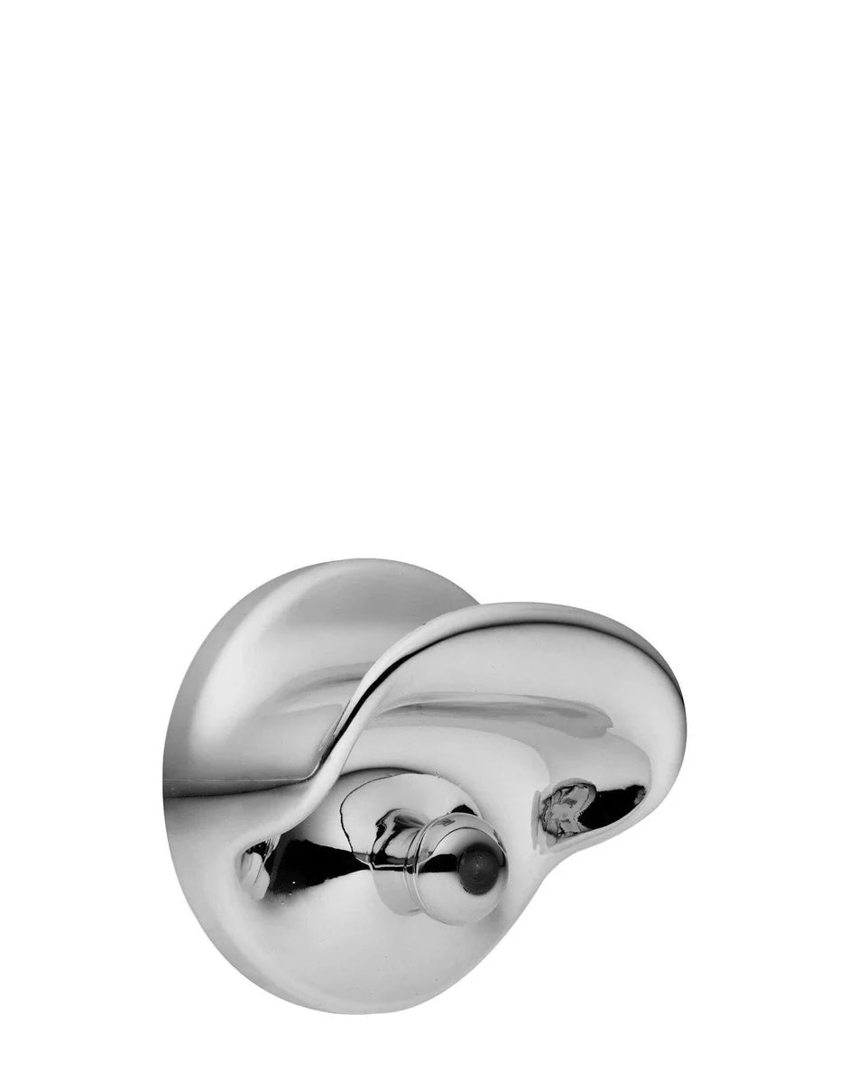 [product_category]-Kartell Set Of 2 Wall Clothes Hook, Chrome-Kartell-8058967198171-04713XX-KAR-2