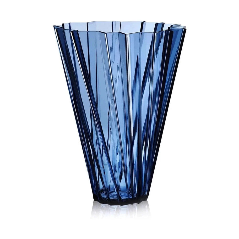 [product_category]-Kartell Shanghai Vase, Blue-Kartell-8058967173352-01229BL-KAR-1