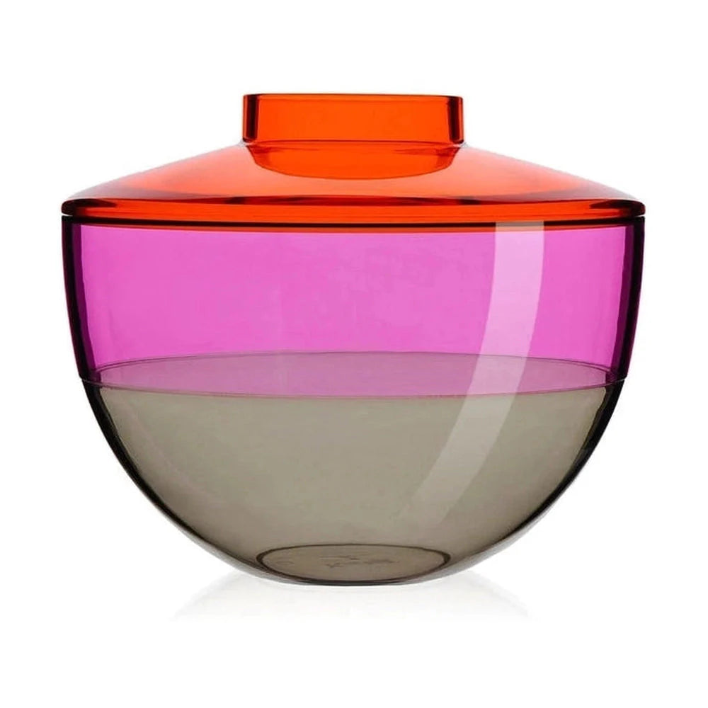 [product_category]-Kartell Shibuya Vase, Orange/Red/Grey-Kartell-8058967185966-0122122-KAR-1
