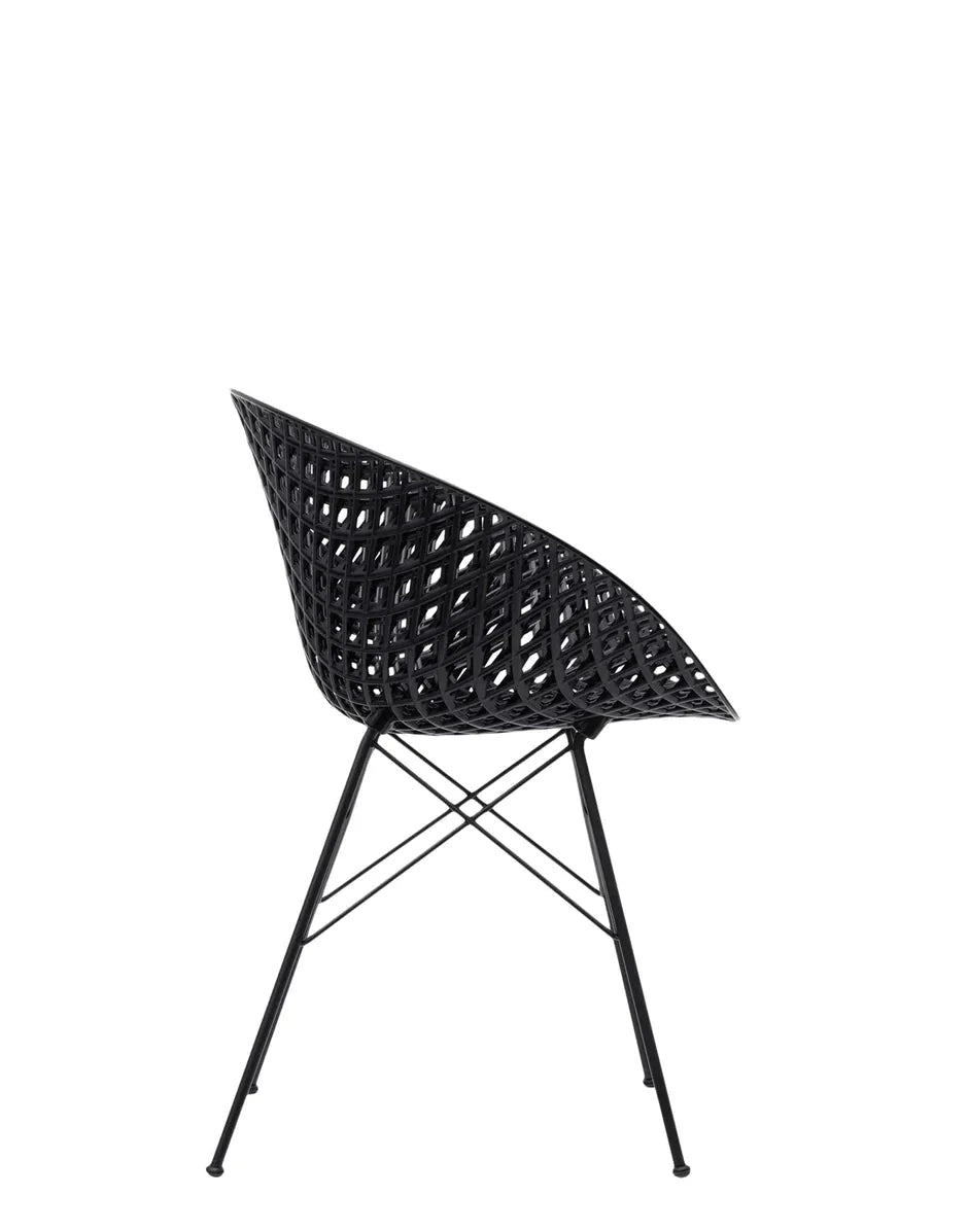 [product_category]-Kartell Smatrik Outdoor Chair, Black-Kartell-8058967287950-0583609-KAR-10
