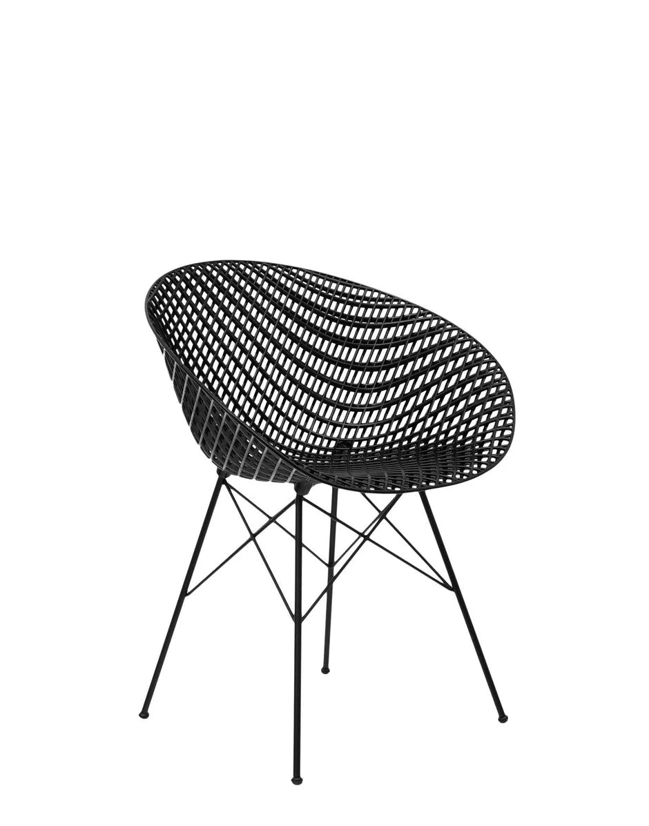 [product_category]-Kartell Smatrik Outdoor Chair, Black-Kartell-8058967287950-0583609-KAR-2