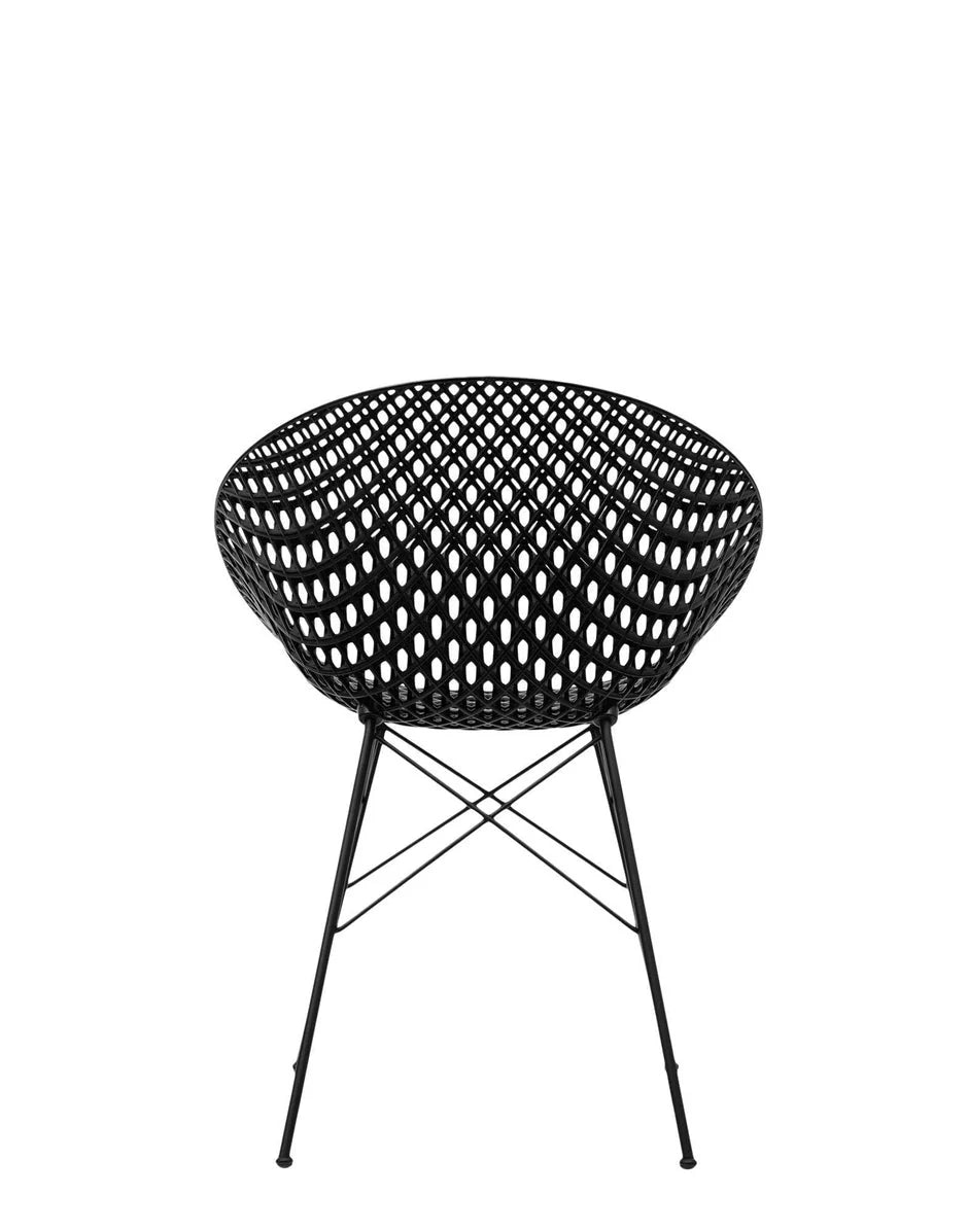 [product_category]-Kartell Smatrik Outdoor Chair, Black-Kartell-8058967287950-0583609-KAR-4