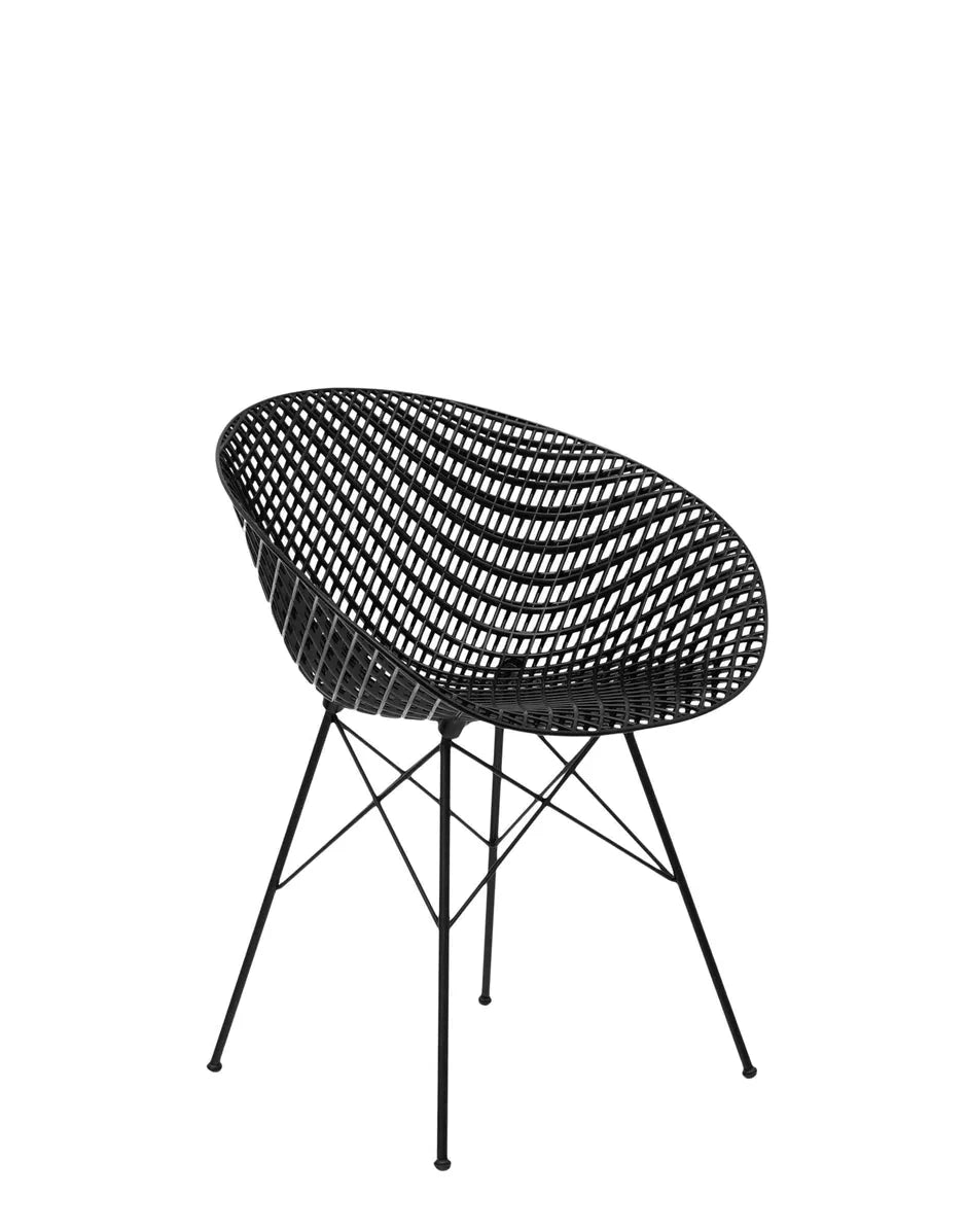 [product_category]-Kartell Smatrik Outdoor Chair, Black-Kartell-8058967287950-0583609-KAR-9