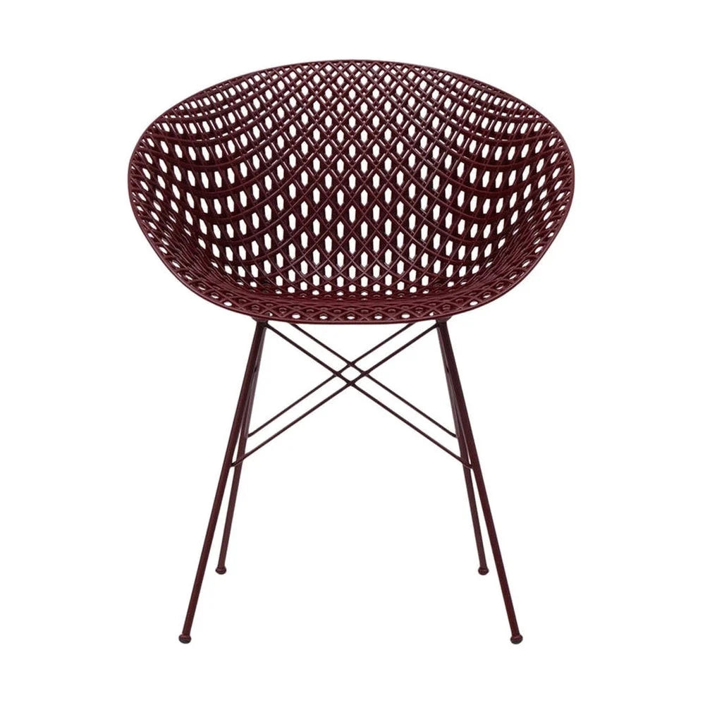 [product_category]-Kartell Smatrik Outdoor Chair, Plum-Kartell-8058967287974-05836PR-KAR-1