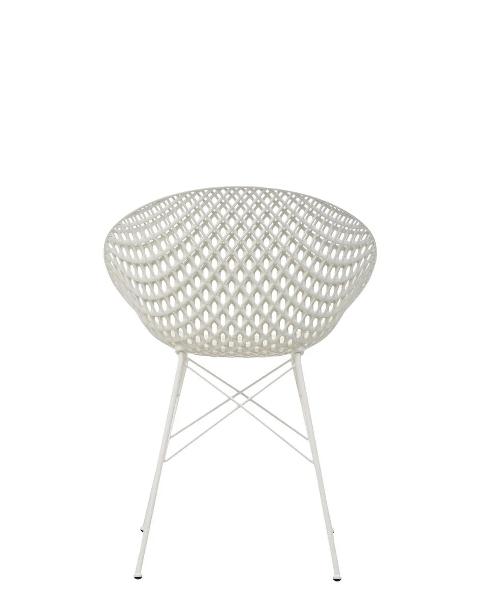 [product_category]-Kartell Smatrik Outdoor Chair, White-Kartell-8058967287936-0583603-KAR-4