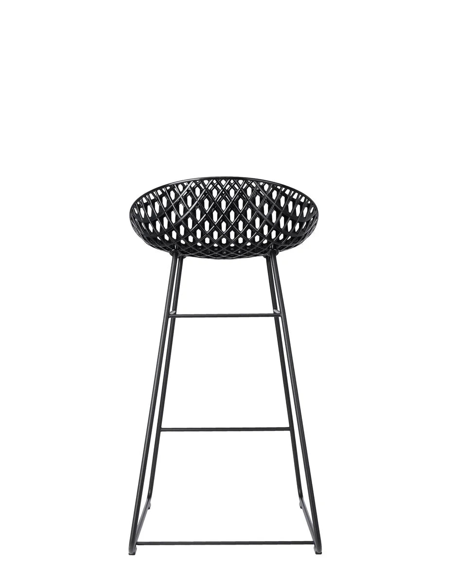 [product_category]-Kartell Smatrik Outdoor Stool, Black/Black-Kartell-8058967292954-0588209-KAR-4