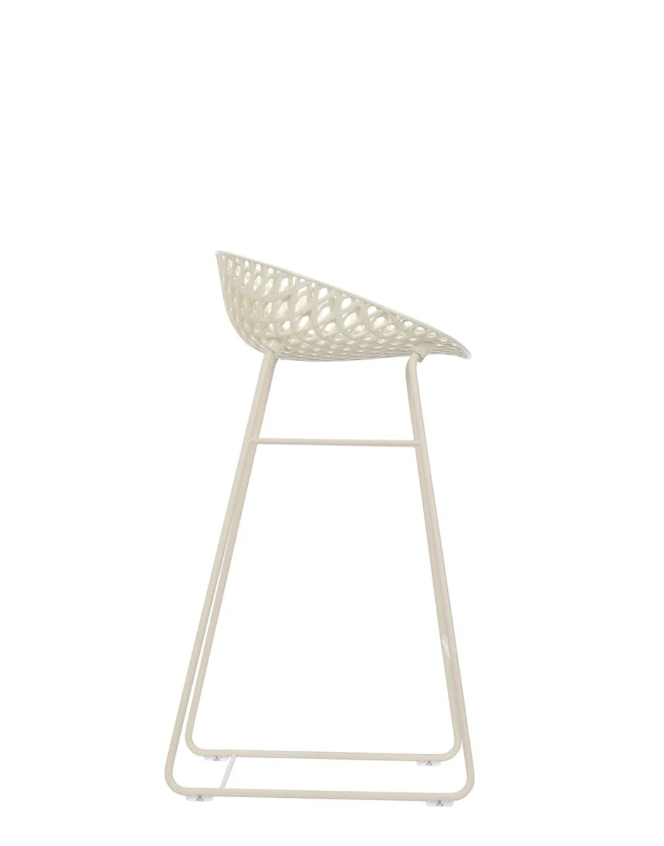 [product_category]-Kartell Smatrik Outdoor Stool, White/White-Kartell-8058967292930-0588203-KAR-3