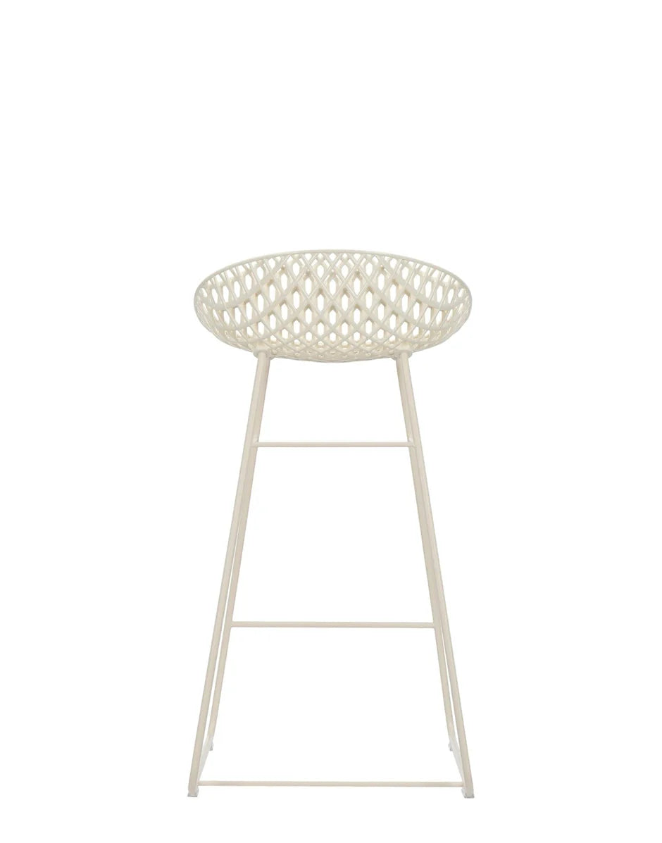 [product_category]-Kartell Smatrik Outdoor Stool, White/White-Kartell-8058967292930-0588203-KAR-4