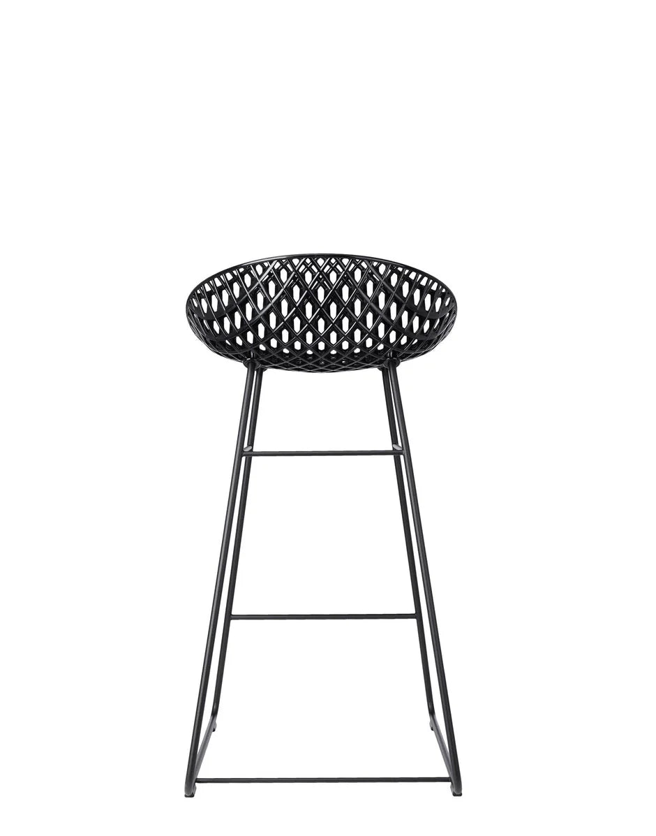 [product_category]-Kartell Smatrik Stool, Black/Black-Kartell-8058967292879-0588109-KAR-4