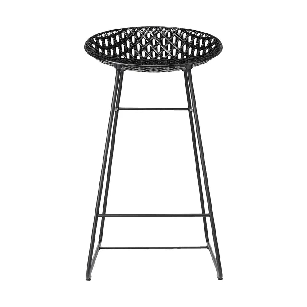 [product_category]-Kartell Smatrik Stool, Black/Black-Kartell-8058967292879-0588109-KAR-6