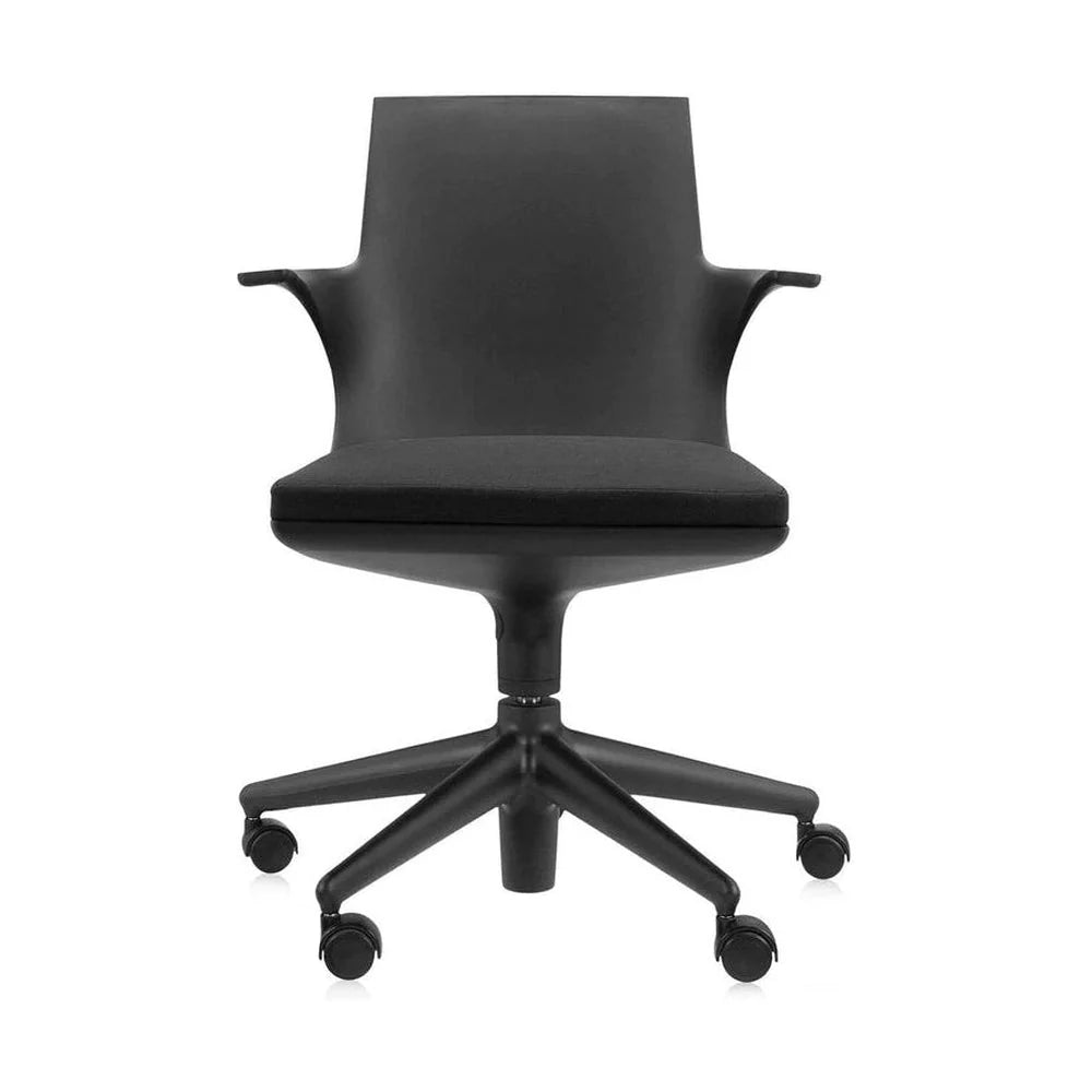 [product_category]-Kartell Spoon Armchair, Black-Kartell-8058967057928-0481909-KAR-1