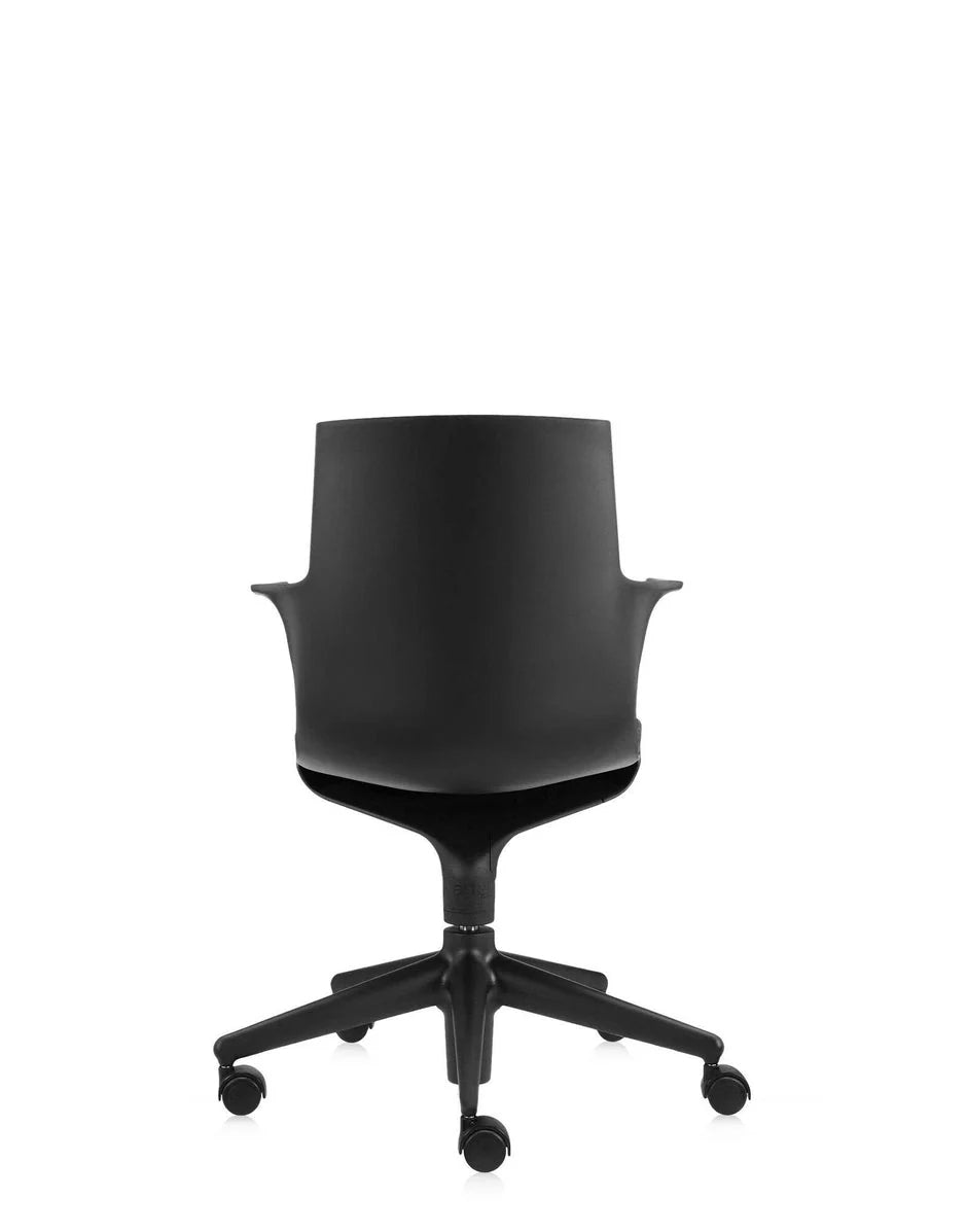 [product_category]-Kartell Spoon Armchair, Black-Kartell-8058967057928-0481909-KAR-4