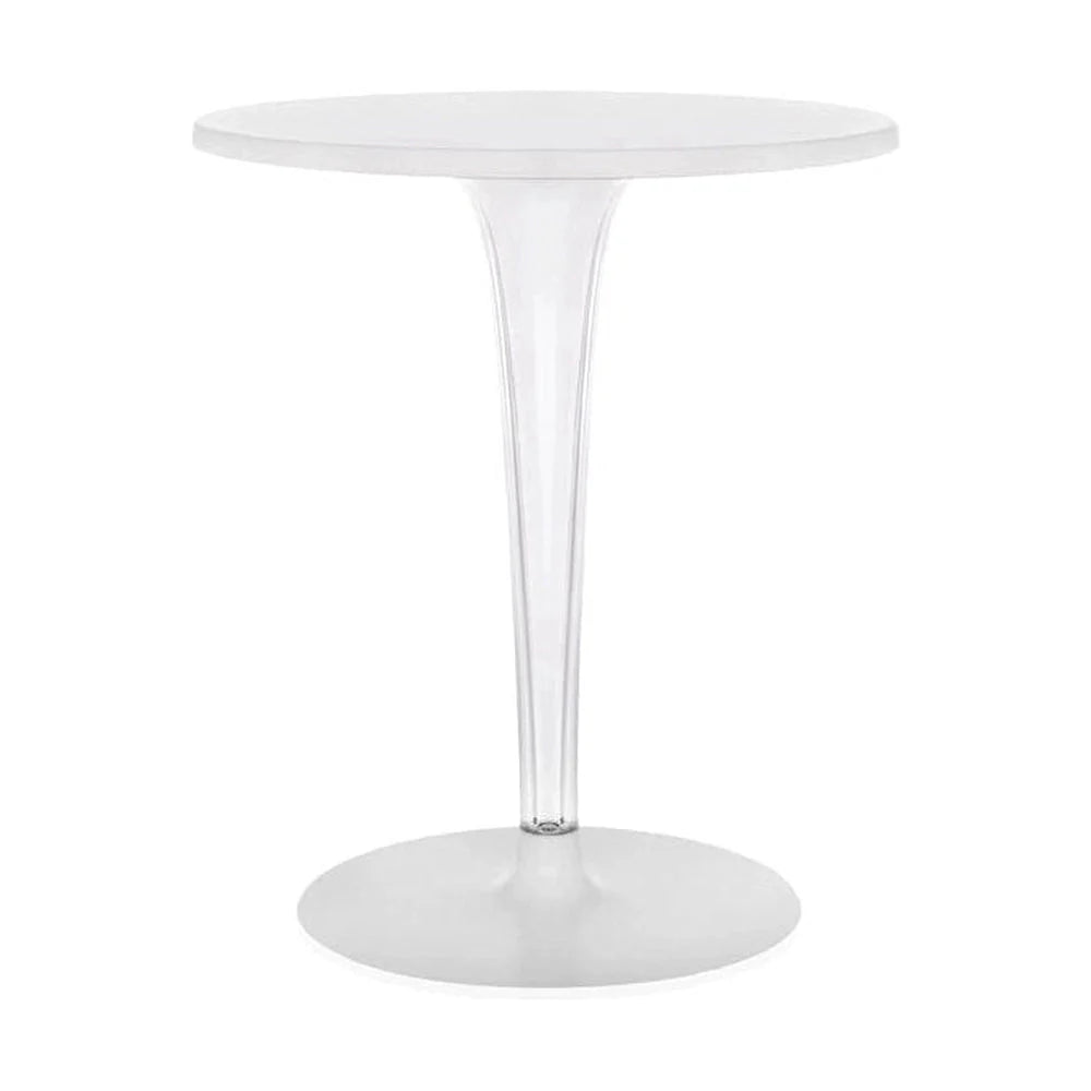 [product_category]-Kartell Top Top Table Per Dr. Yes Round With Round Base ⌀60 Cm, White-Kartell-8058967042962-0433003-KAR-1