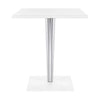 Kartell Top Top Table za Dr. Yes Square s čtvercovou základnou 70x70 cm, bílá