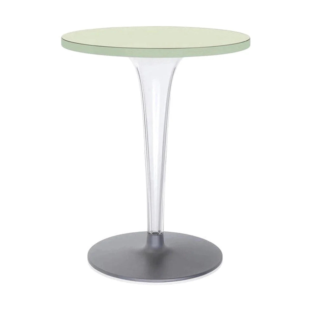 [product_category]-Kartell Top Top Table Round Outdoor With Round Base ⌀60 Cm, Green-Kartell-8034105782167-0420012-KAR-1