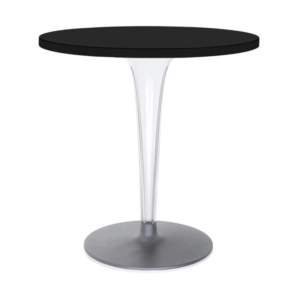 [product_category]-Kartell Top Top Table Round With Round Base 70x70 Cm, Black-Kartell-8058967042627-0428209-KAR-1