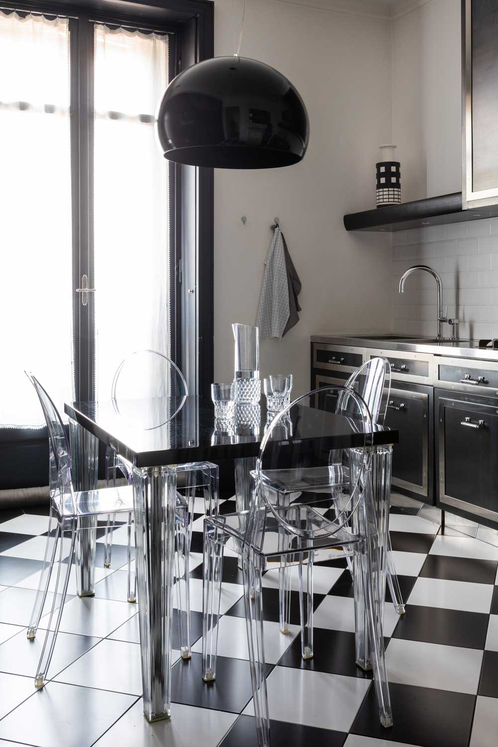 [product_category]-Kartell Top Top Table Square Outdoor With Square Base 60x60 Cm, Black-Kartell-8058967042191-0421109-KAR-4