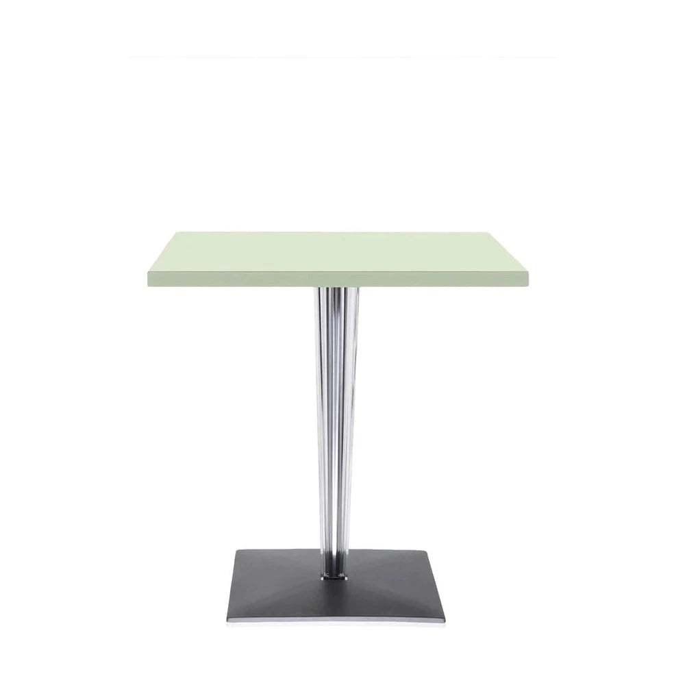[product_category]-Kartell Top Top Table Square With Square Base 70x70 Cm, Green-Kartell-8058967042290-0421312-KAR-1