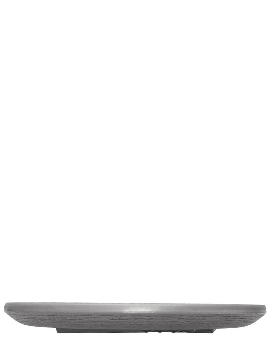 [product_category]-Kartell Trama Set Of 4 Dinner Plates, Charcoal-Kartell-8058967255379-01516NA-KAR-2