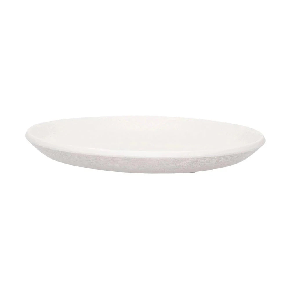 [product_category]-Kartell Trama Set Of 4 Dinner Plates, Light Grey-Kartell-8058967255355-01516GC-KAR-1