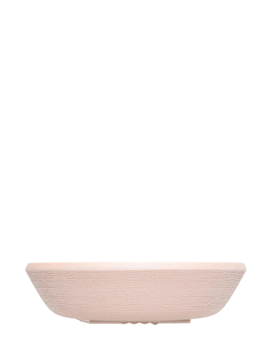 [product_category]-Kartell Trama Set Of 4 Soup Plates, Terracotta-Kartell-8058967255492-01517TE-KAR-2