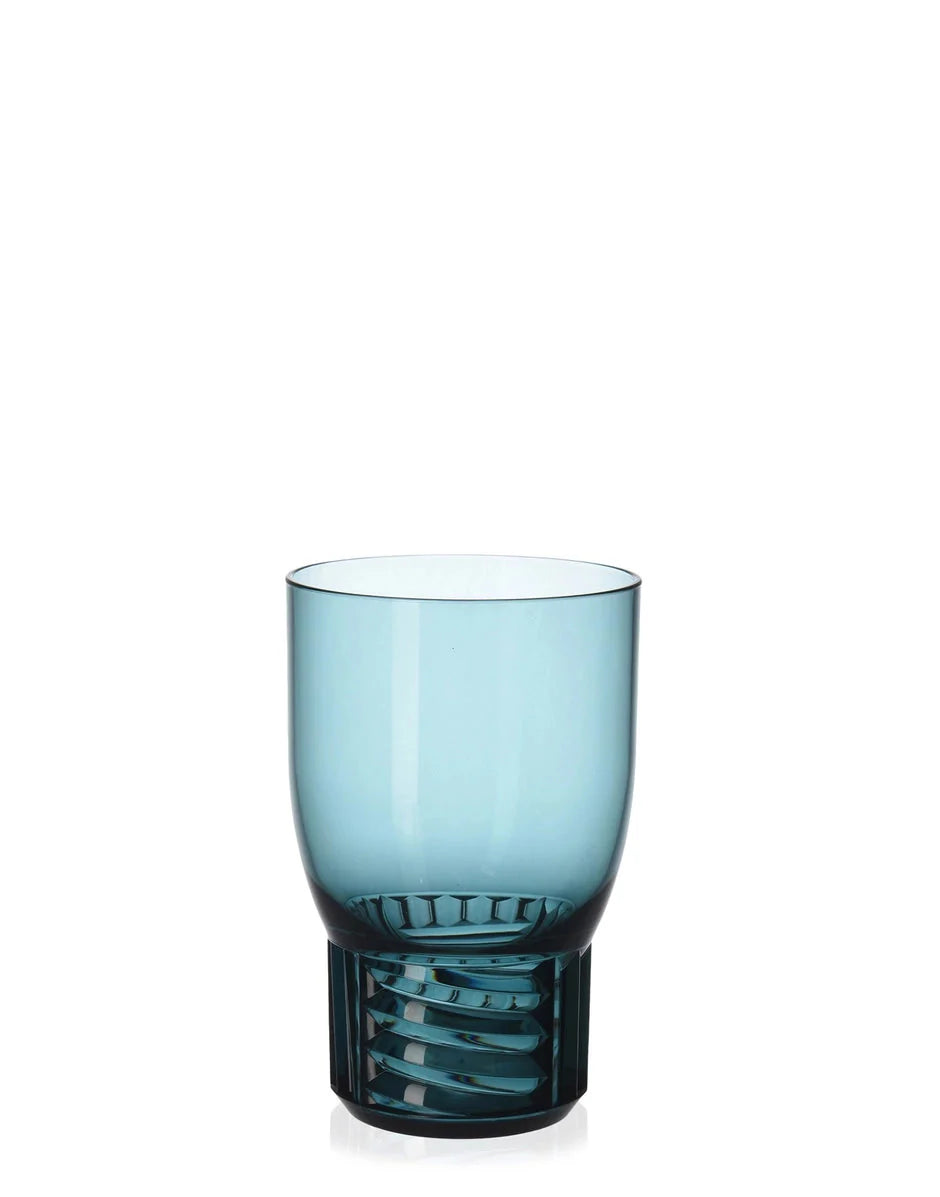 [product_category]-Kartell Trama Set Of 4 Water Glasses, Light Blue-Kartell-8058967267273-01513AZ-KAR-2
