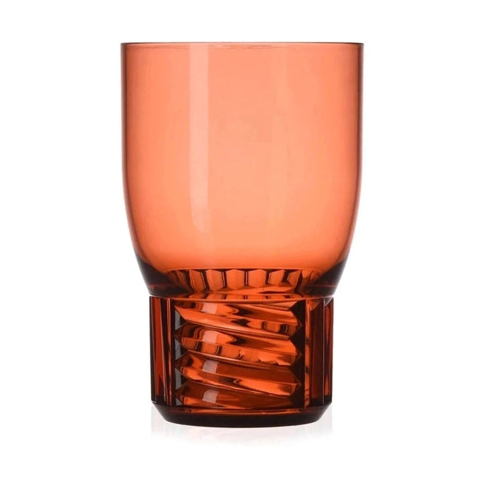 [product_category]-Kartell Trama Set Of 4 Water Glasses, Pink-Kartell-8058967267310-01513RO-KAR-1