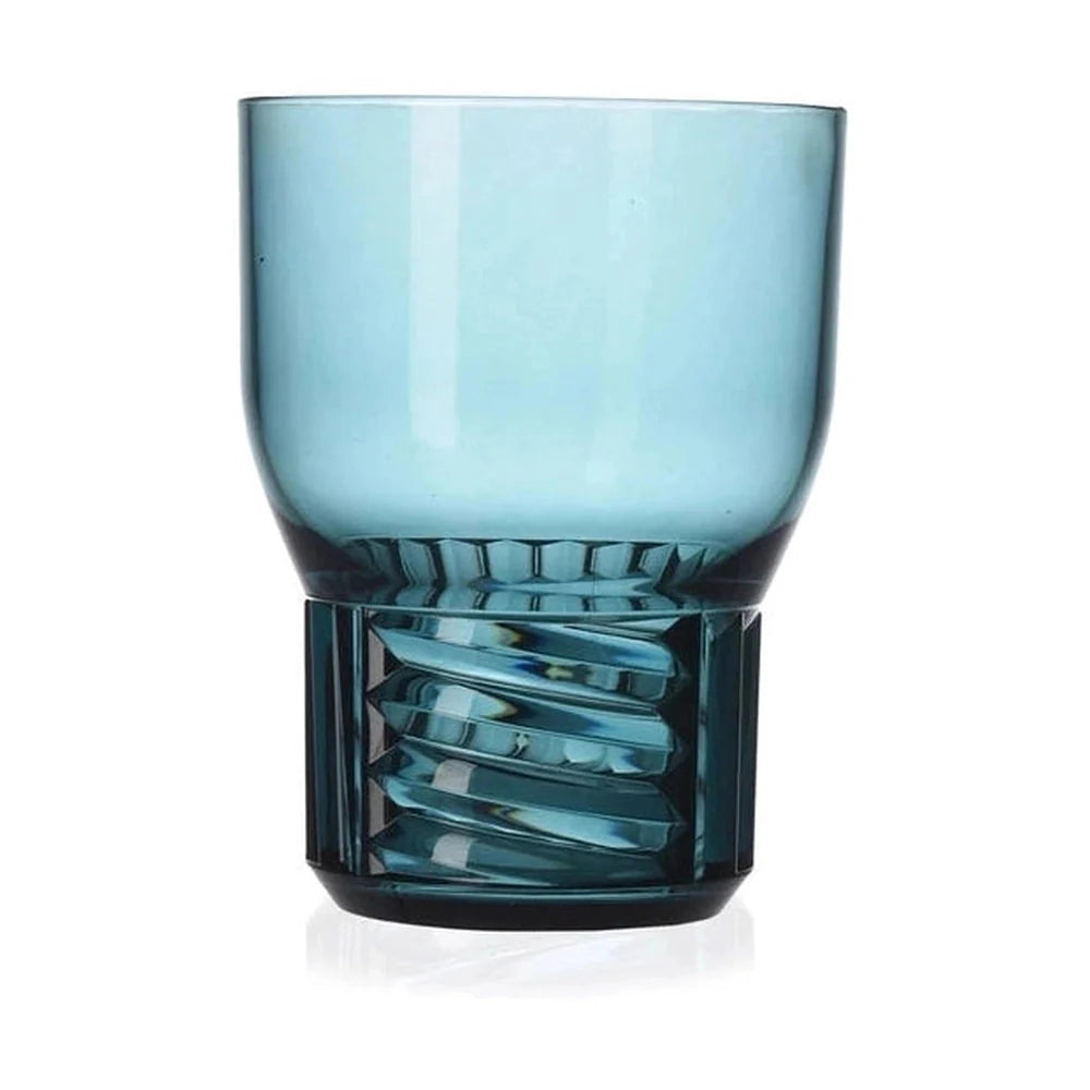 [product_category]-Kartell Trama Set Of 4 Wine Glasses, Light Blue-Kartell-8058967267358-01514AZ-KAR-1