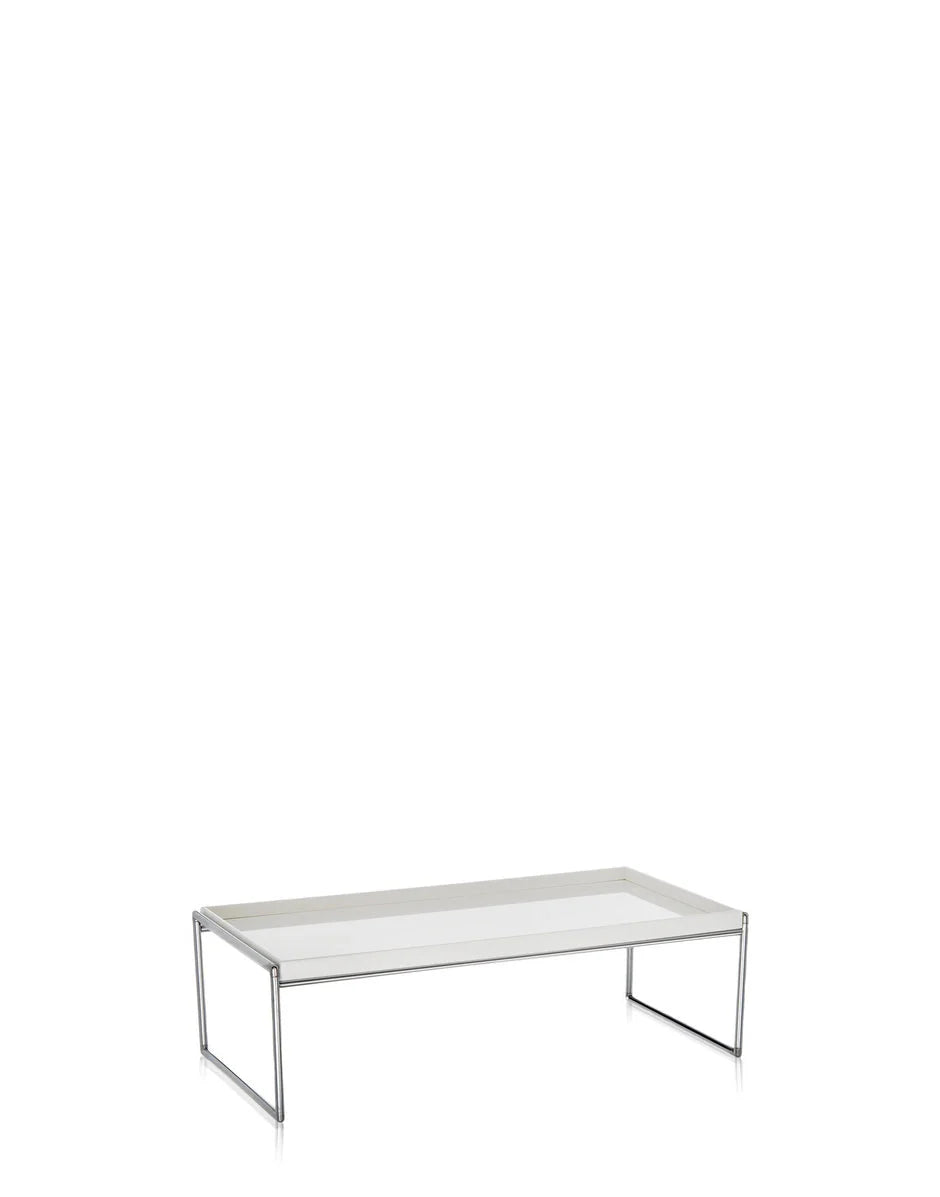 [product_category]-Kartell Trays Side Table 80x40 Cm, White-Kartell-8058967043327-0441003-KAR-2