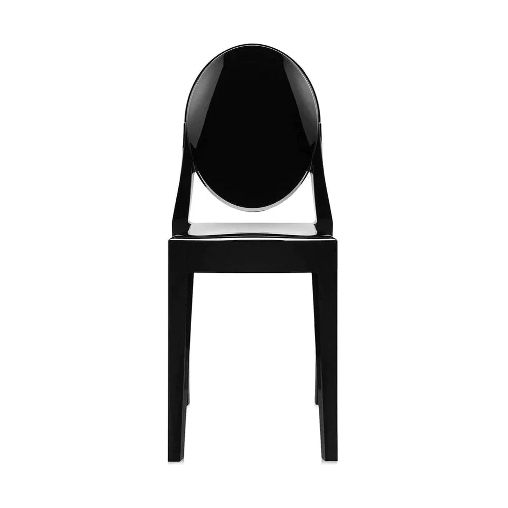 [product_category]-Kartell Victoria Ghost Chair, Black-Kartell-8058967311860-G4857E6-KAR-8