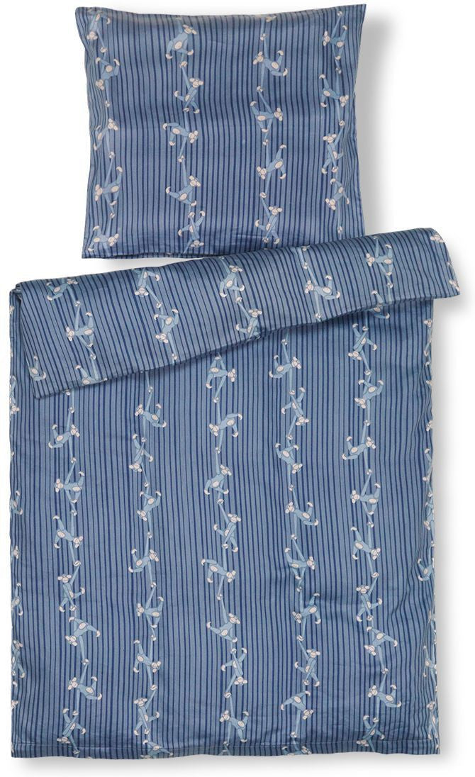 [product_category]-Kay Bojesen Bed Linen Monkey Baby 70x100 Cm, Blue-Kay Bojesen-5709513394662-39466-KAY-1