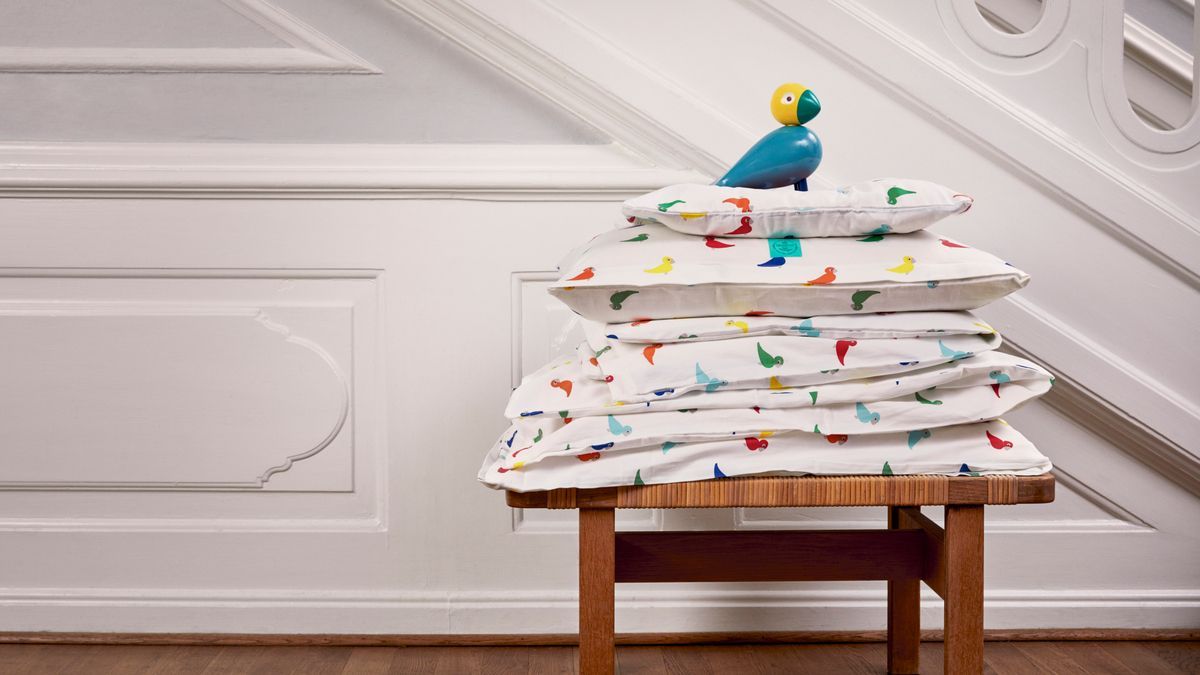 [product_category]-Kay Bojesen Bed Linen Songbird Junior 100x140 Cm, Multi-Kay Bojesen-5709513393955-39395-KAY-5