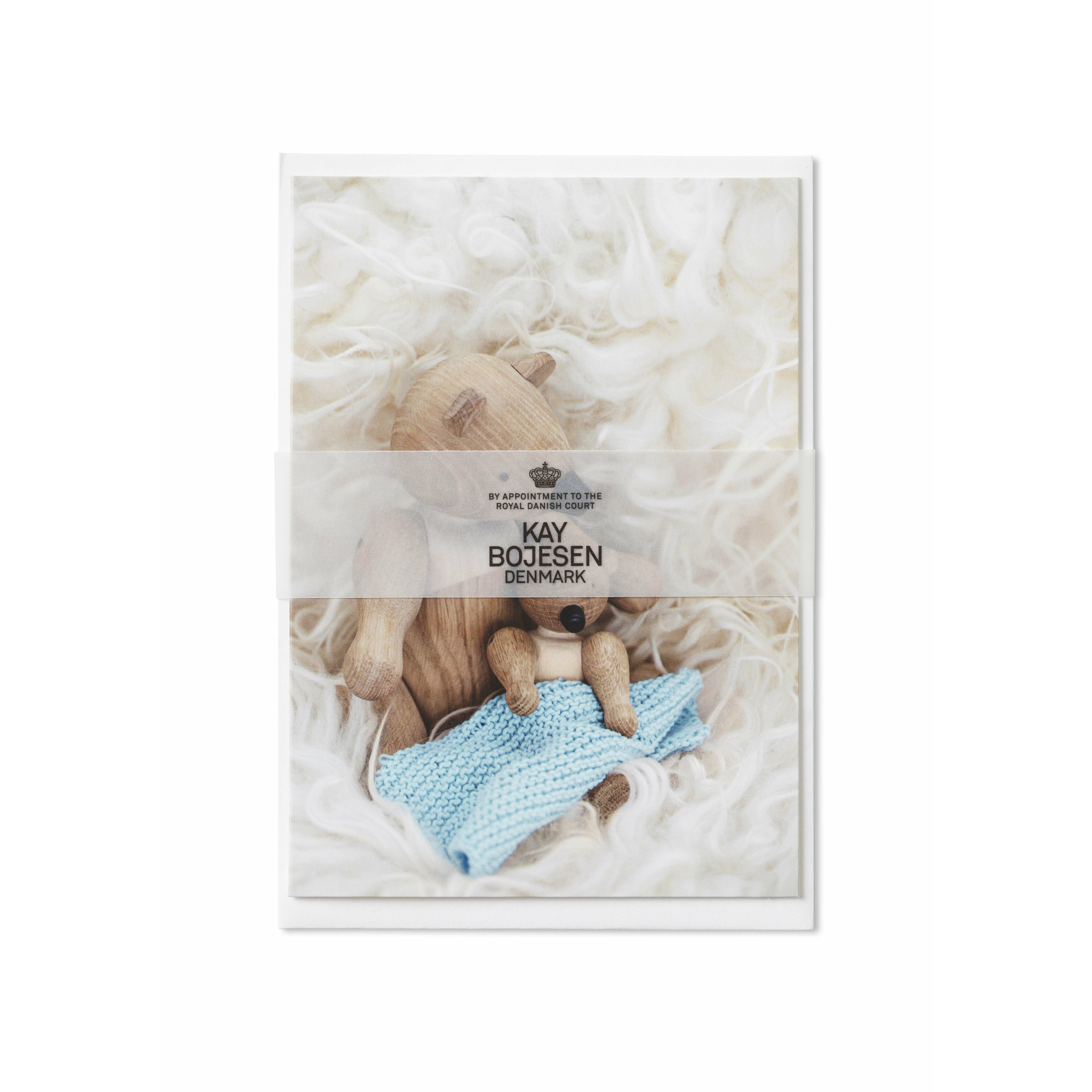 [product_category]-Kay Bojesen Card A6 Baptism Light Blue 1 Piece-Kay Bojesen-5709513912019-91201-KAY-1