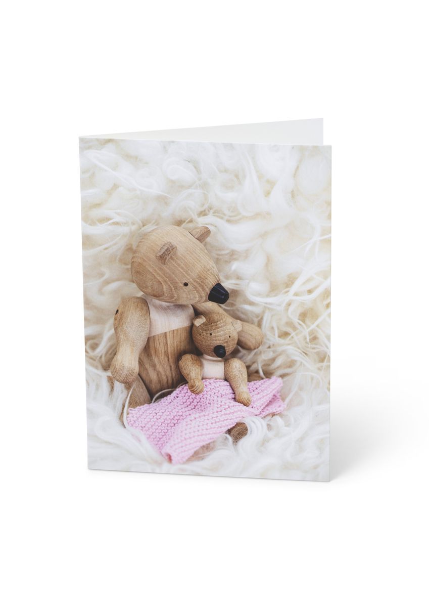 [product_category]-Kay Bojesen Card A6 Baptism Rose 1 Piece-Kay Bojesen-5709513912002-91200-KAY-1