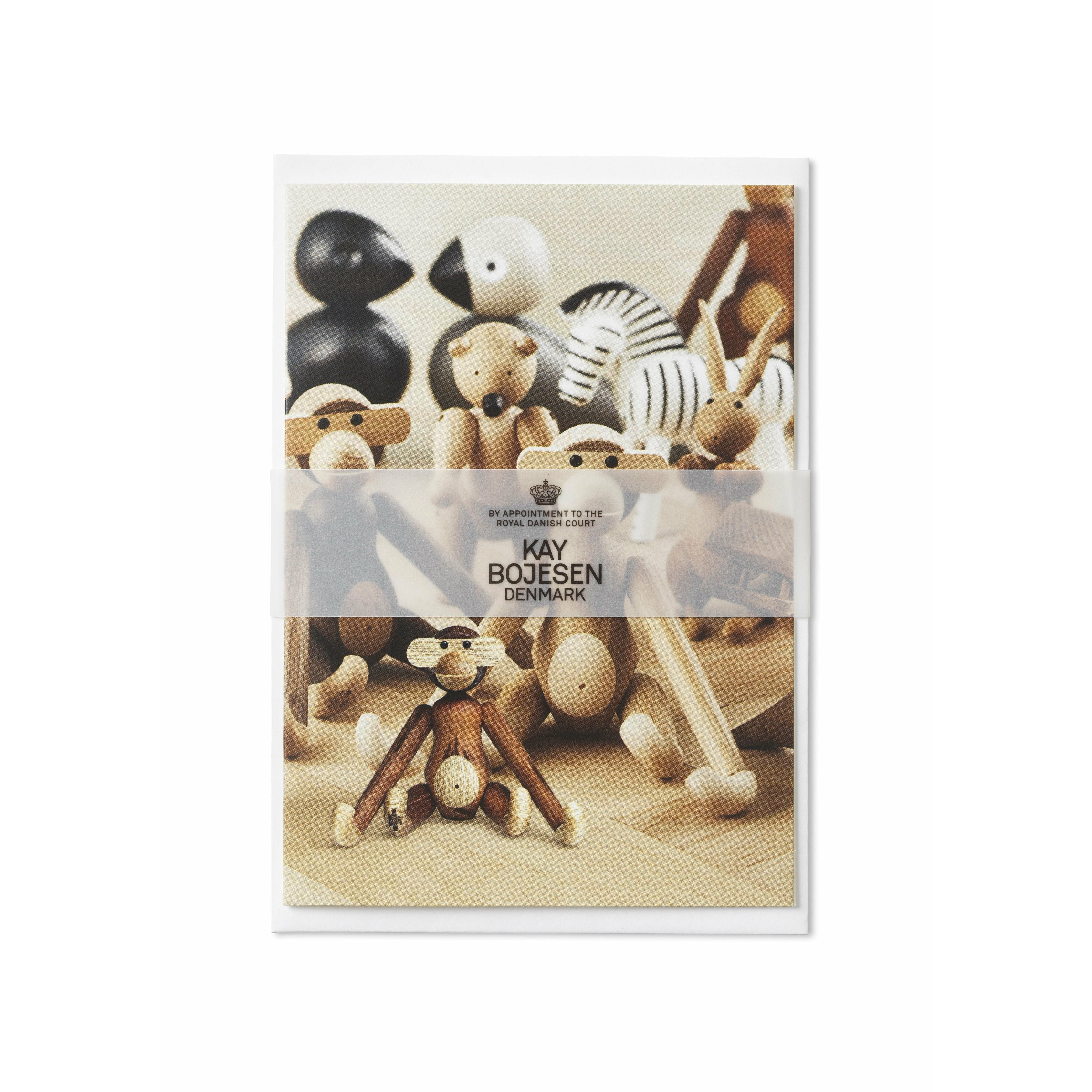 [product_category]-Kay Bojesen Card A6 Mini Monkey Front Mixed Wood 1 Piece-Kay Bojesen-5709513912088-91208-KAY-2