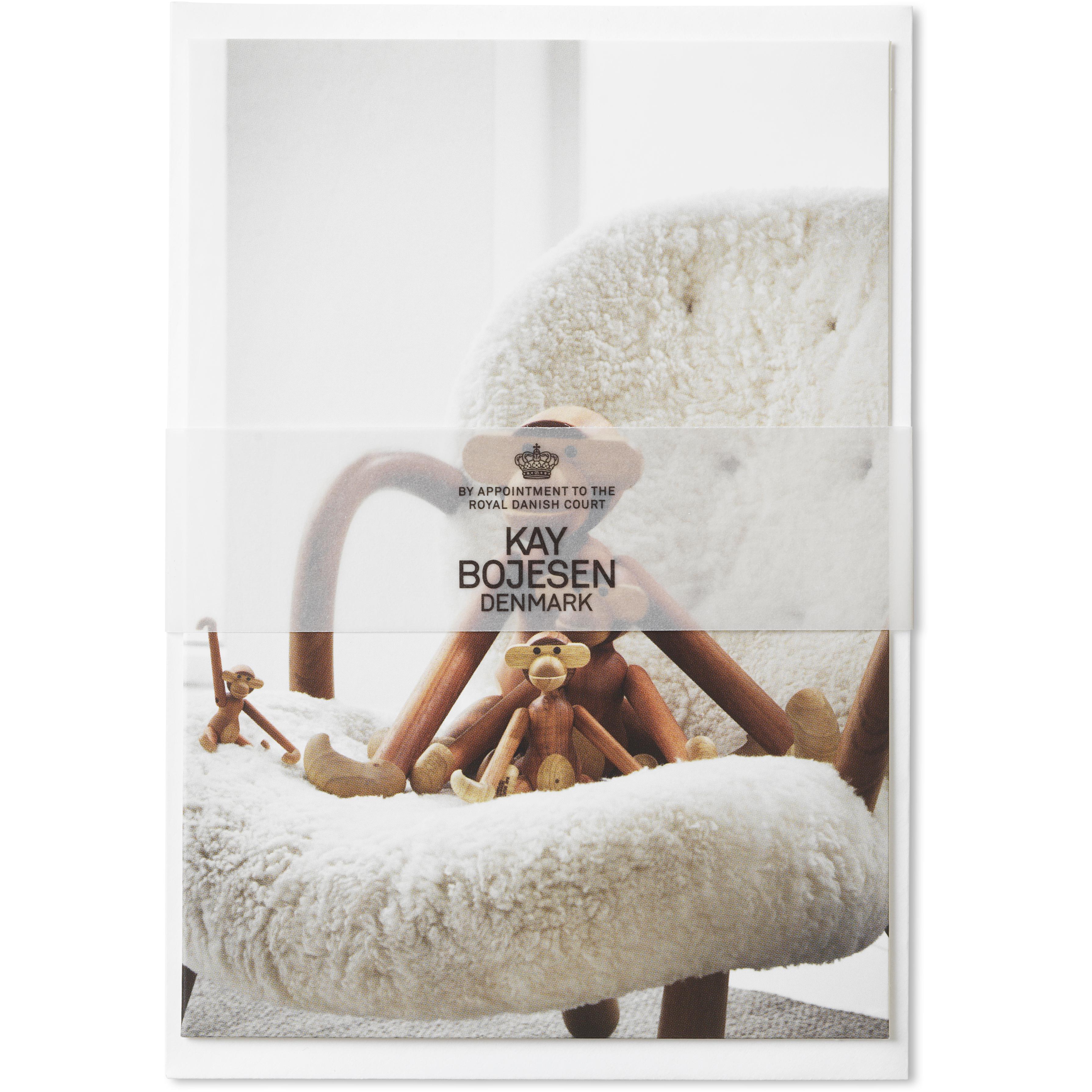 [product_category]-Kay Bojesen Card A6 Monkeys Four Sizes Teak/Limba 1 Piece-Kay Bojesen-5709513912033-91203-KAY-1