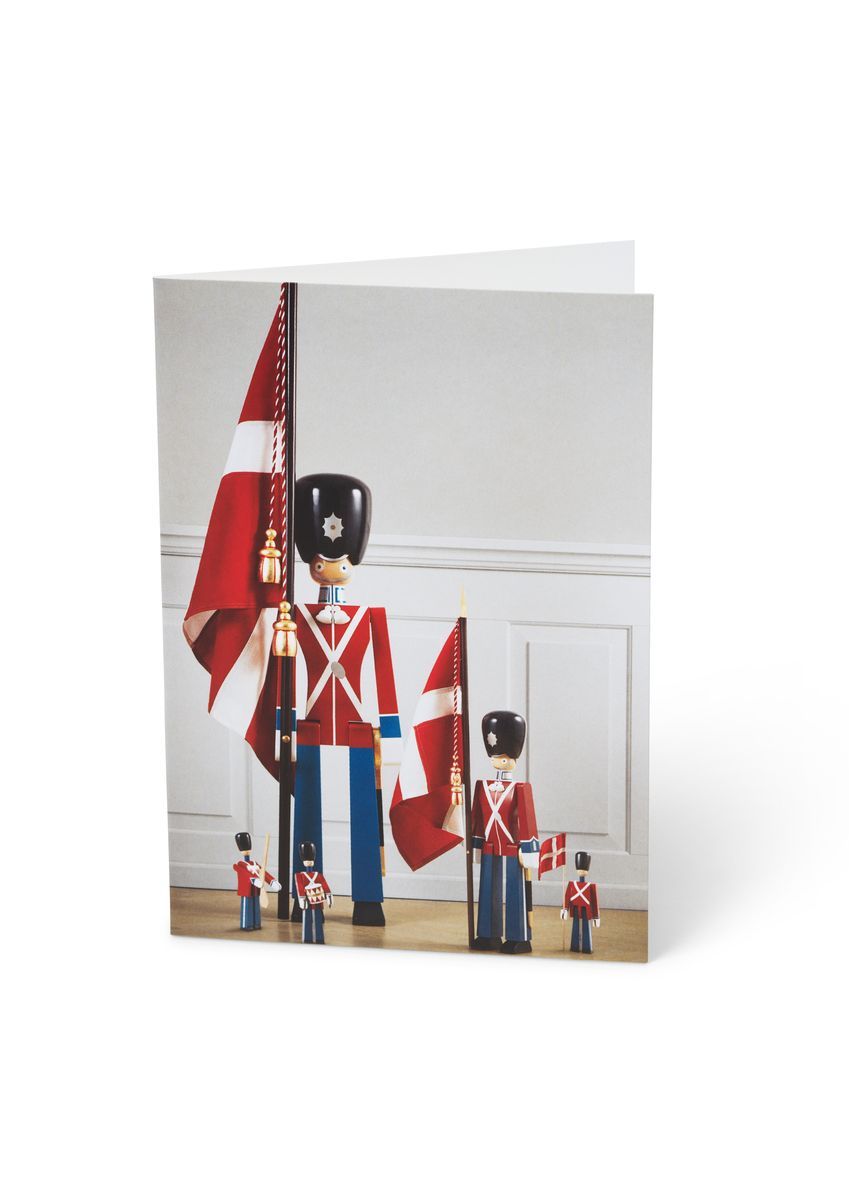 [product_category]-Kay Bojesen Card A6 Standard Bearer All Sizes Red/Blue/White 1 Piece-Kay Bojesen-5709513912040-91204-KAY-1