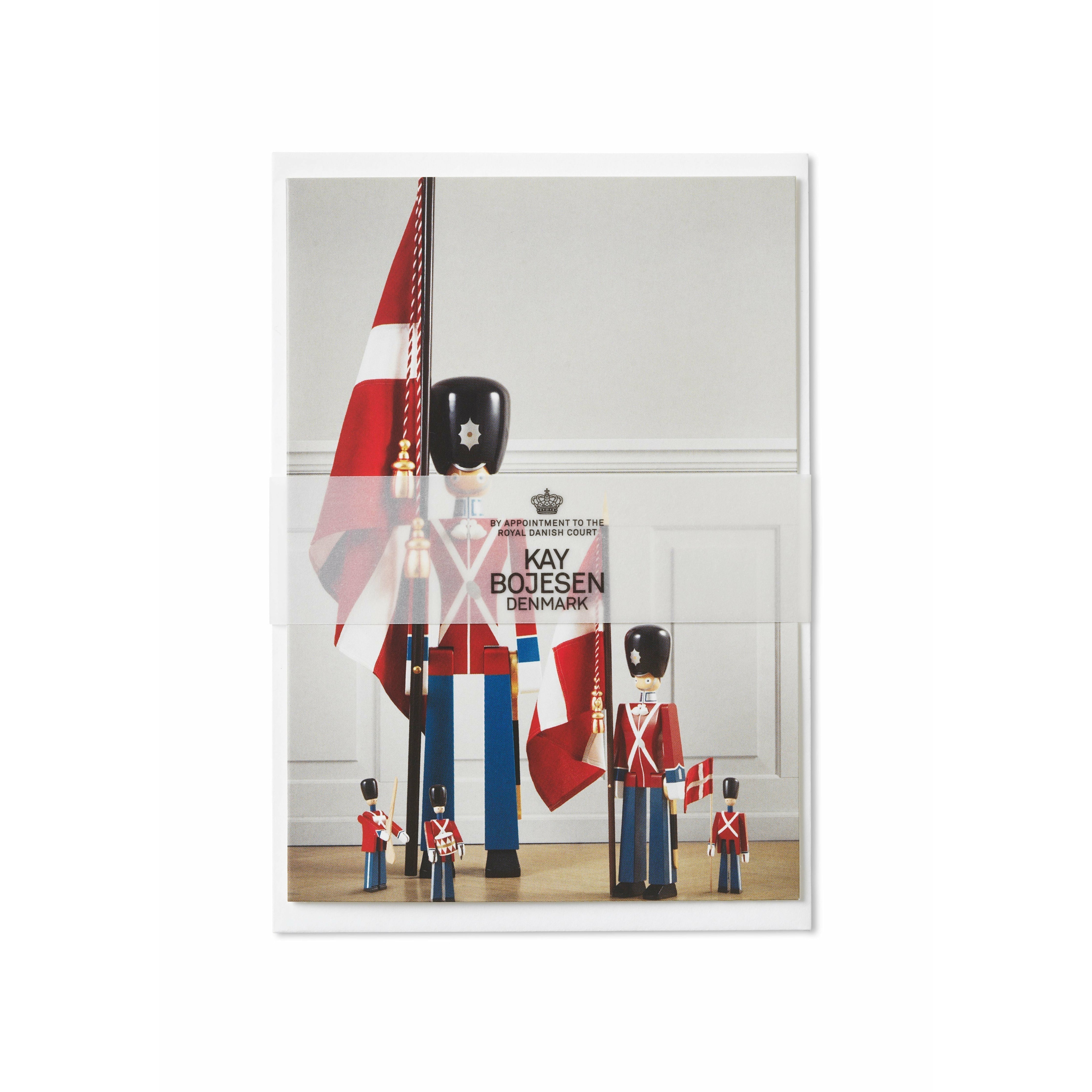 [product_category]-Kay Bojesen Card A6 Standard Bearer All Sizes Red/Blue/White 1 Piece-Kay Bojesen-5709513912040-91204-KAY-2