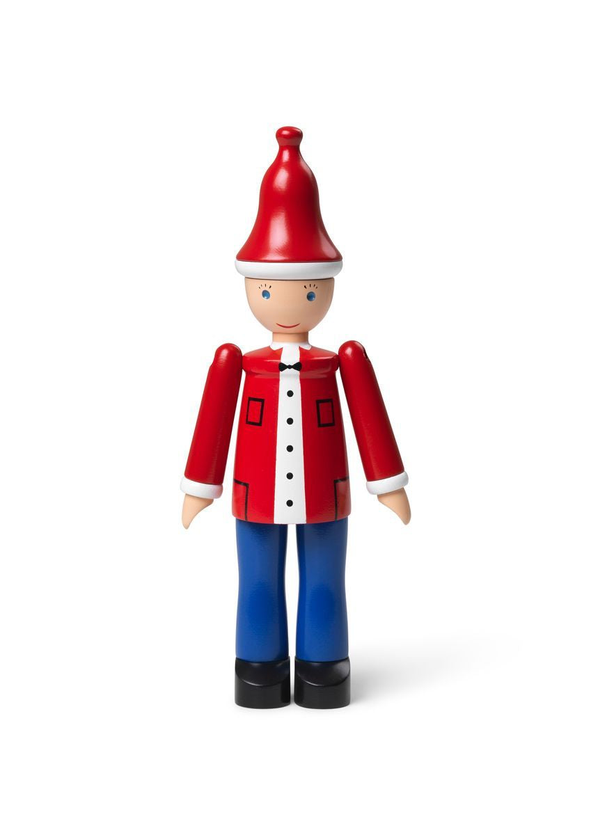 [product_category]-Kay Bojesen Christmas Boy "Ole" H17,5 Cm Red/Blue/White-Kay Bojesen-5709513394358-39435-KAY-2