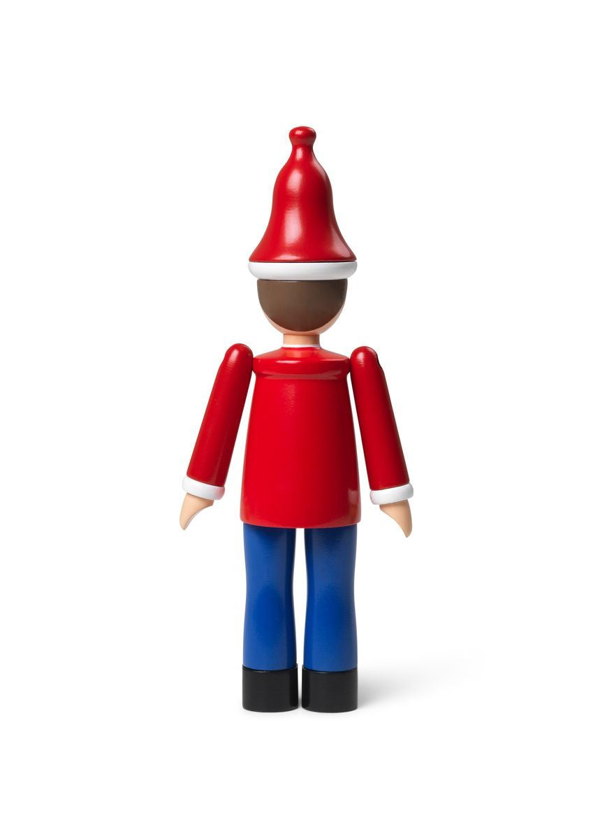 [product_category]-Kay Bojesen Christmas Boy "Ole" H17,5 Cm Red/Blue/White-Kay Bojesen-5709513394358-39435-KAY-3