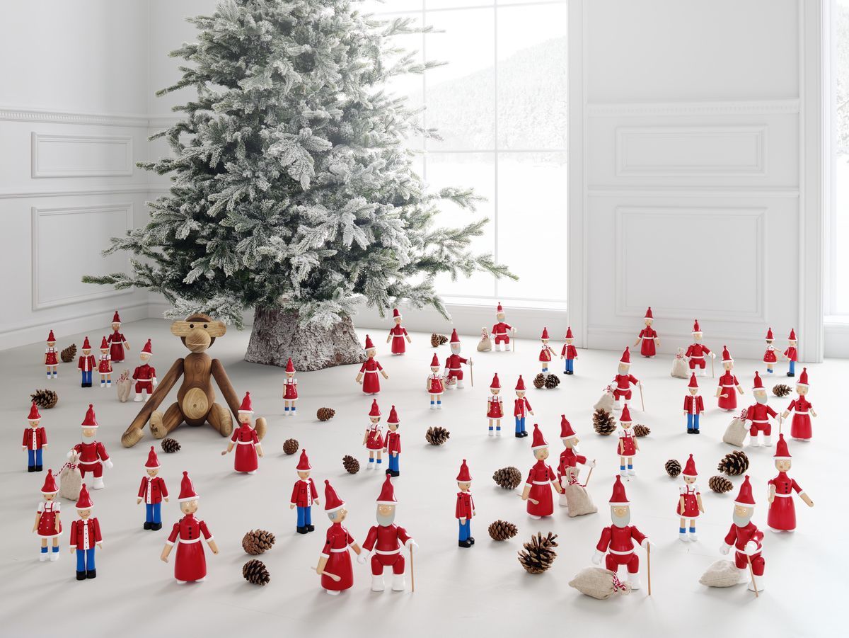 [product_category]-Kay Bojesen Christmas Girl "Lise" H17,5 Cm Red/Blue/White-Kay Bojesen-5709513394372-39437-KAY-10