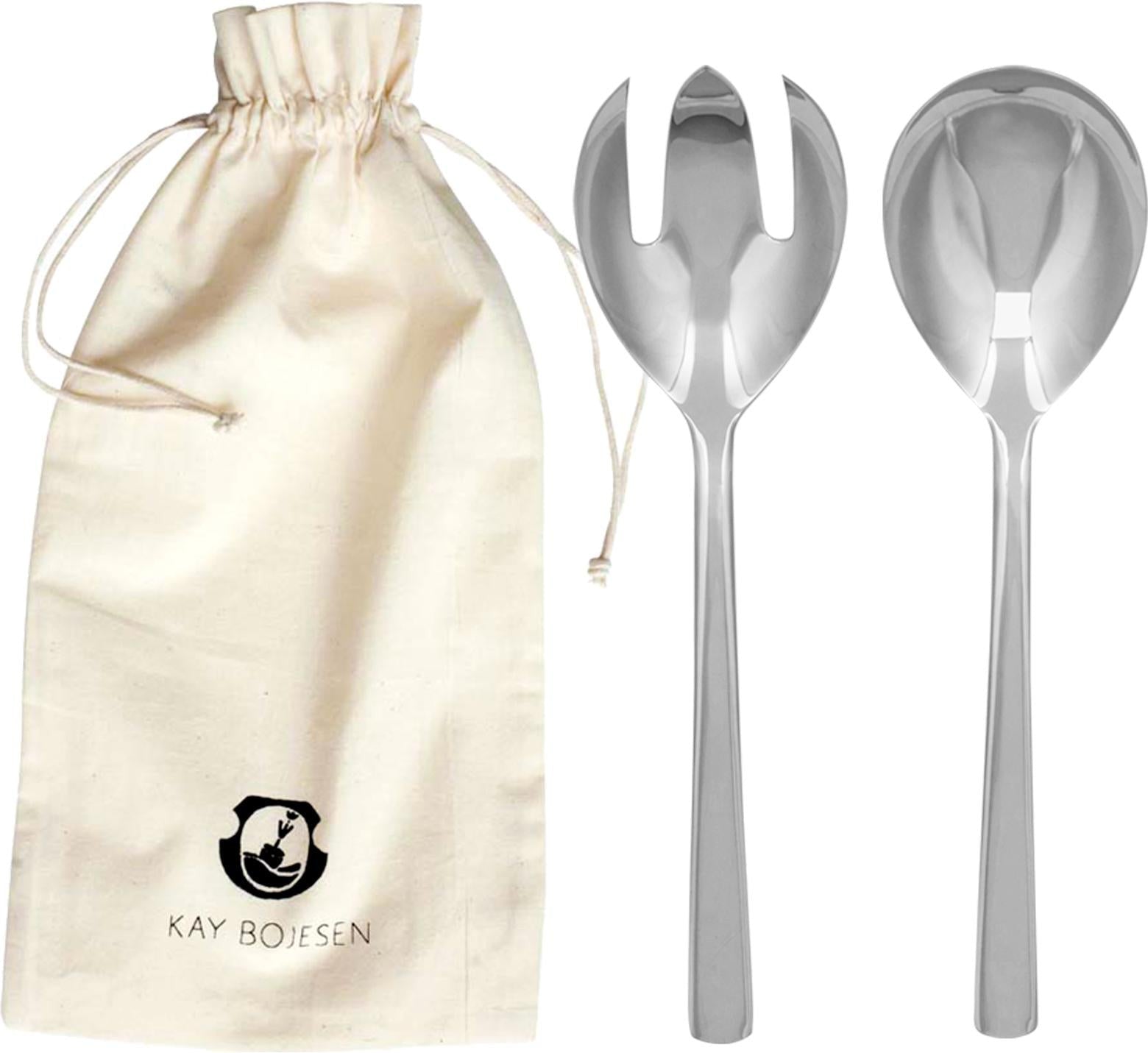 [product_category]-Kay Bojesen Grand Prix Gift Set Salad Set Polished, Large-Kay Bojesen ApS-5711168011016-101p-KAY-1