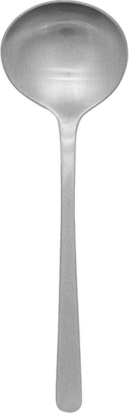 [product_category]-Kay Bojesen Grand Prix Soup/Broth Spoon, Matte Steel-Kay Bojesen ApS-5711168005114-511-KAY-1