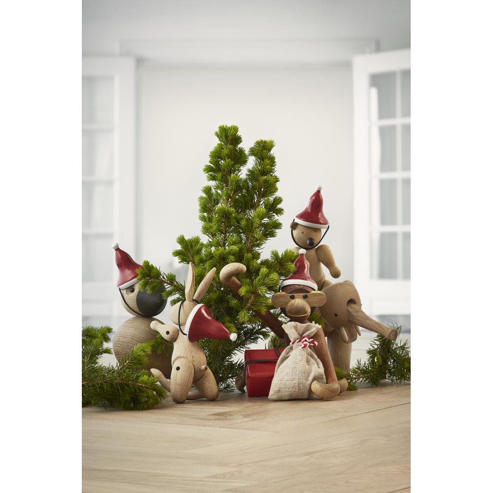 [product_category]-Kay Bojesen Little Monkey Incl. Santa's Cap-Kay Bojesen-39250+39236-KAY-3