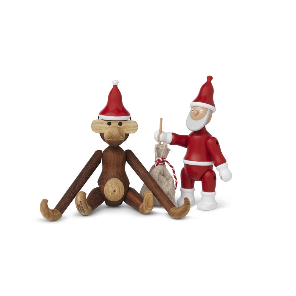 [product_category]-Kay Bojesen Little Monkey Incl. Santa's Cap-Kay Bojesen-39250+39236-KAY-5