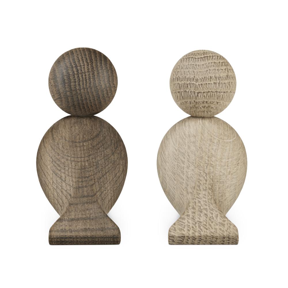 [product_category]-Kay Bojesen Lovebirds H9 Cm 1 Pair, Oak/Smoked-Kay Bojesen-5709513392040-39204-KAY-5