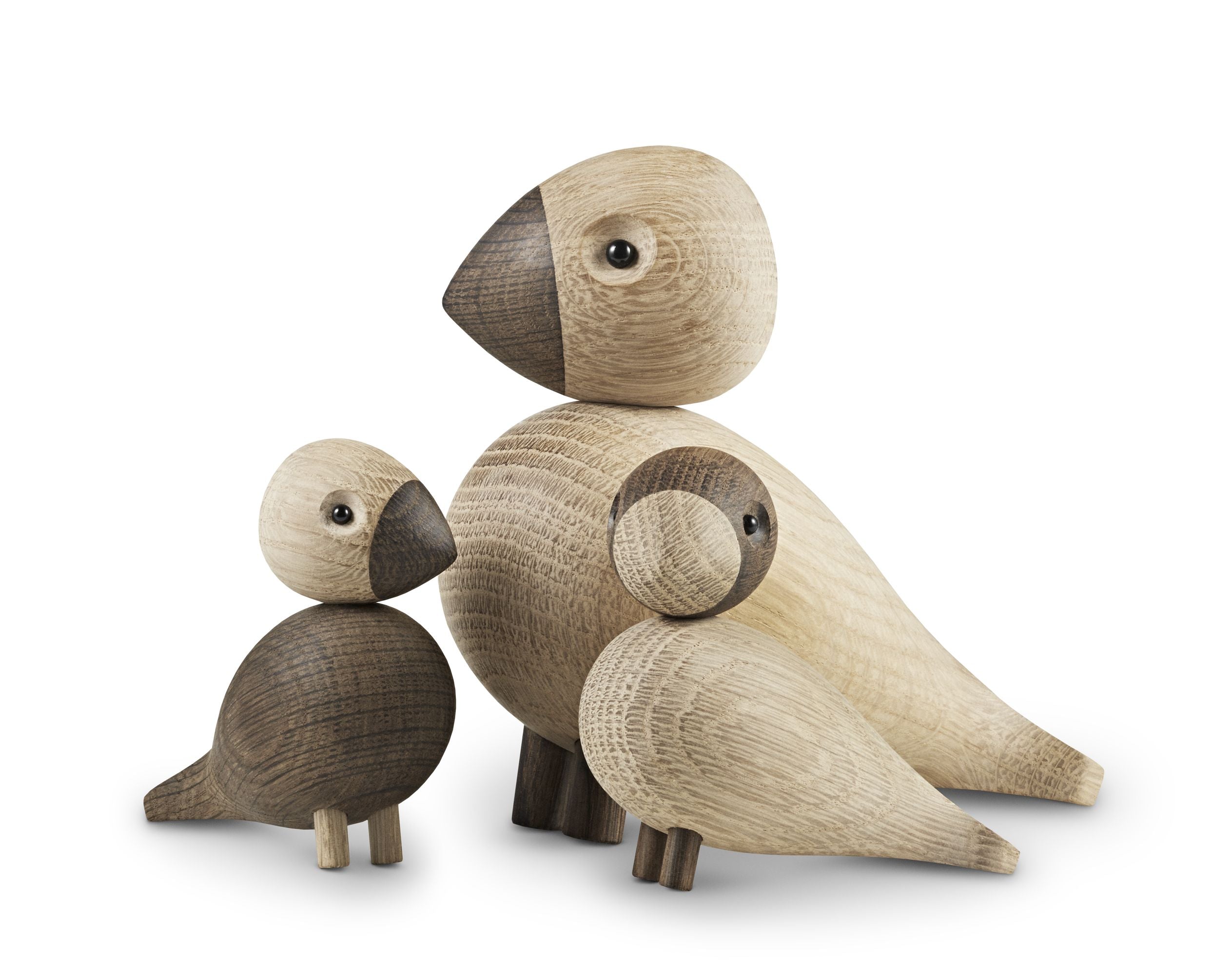 [product_category]-Kay Bojesen Lovebirds H9 Cm 1 Pair, Oak/Smoked-Kay Bojesen-5709513392040-39204-KAY-8