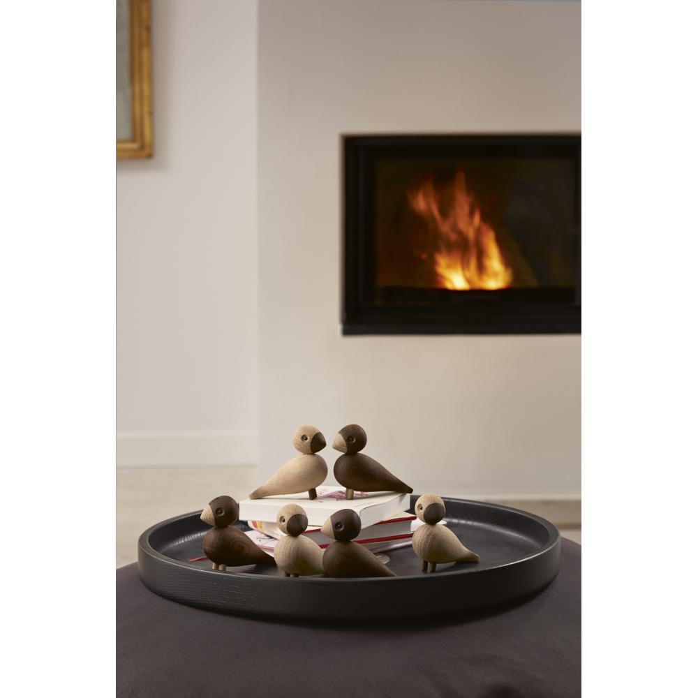 [product_category]-Kay Bojesen Lovebirds H9 Cm 1 Pair, Oak/Smoked-Kay Bojesen-5709513392040-39204-KAY-9