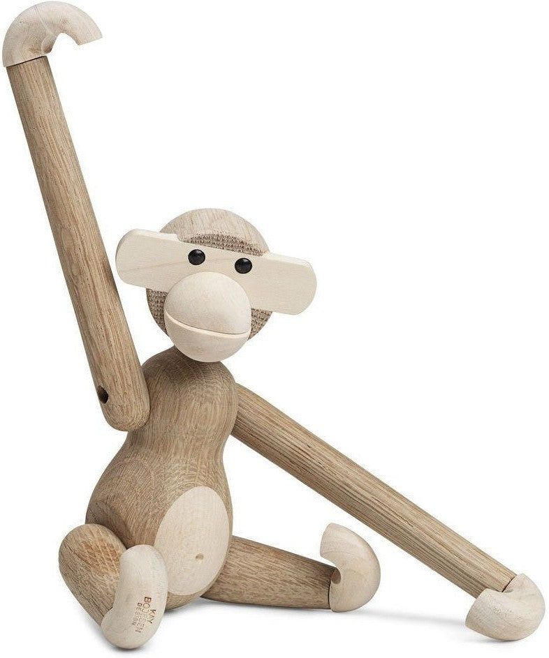[product_category]-Kay Bojesen Monkey Oak/Maple, Small-Kay Bojesen-5709513392569-39256-KAY-1
