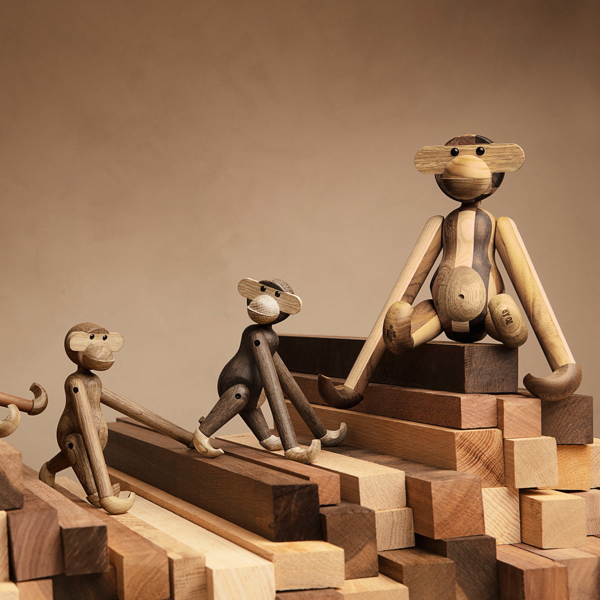 [product_category]-Kay Bojesen Monkey Reworked Mixed Wood, Mini-Kay Bojesen-5709513392781-39278-KAY-10